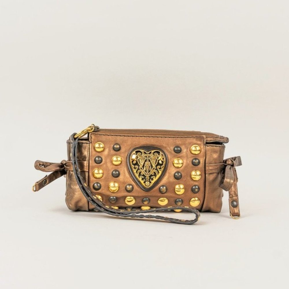 Gucci Bronze Babouska Hysteria Clutch